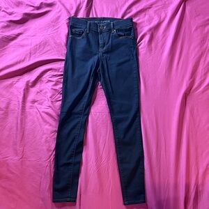Mott & Bow Women's Size 25 x 28 Mid-Rise Skinny Blue Stretch Denim Jeans